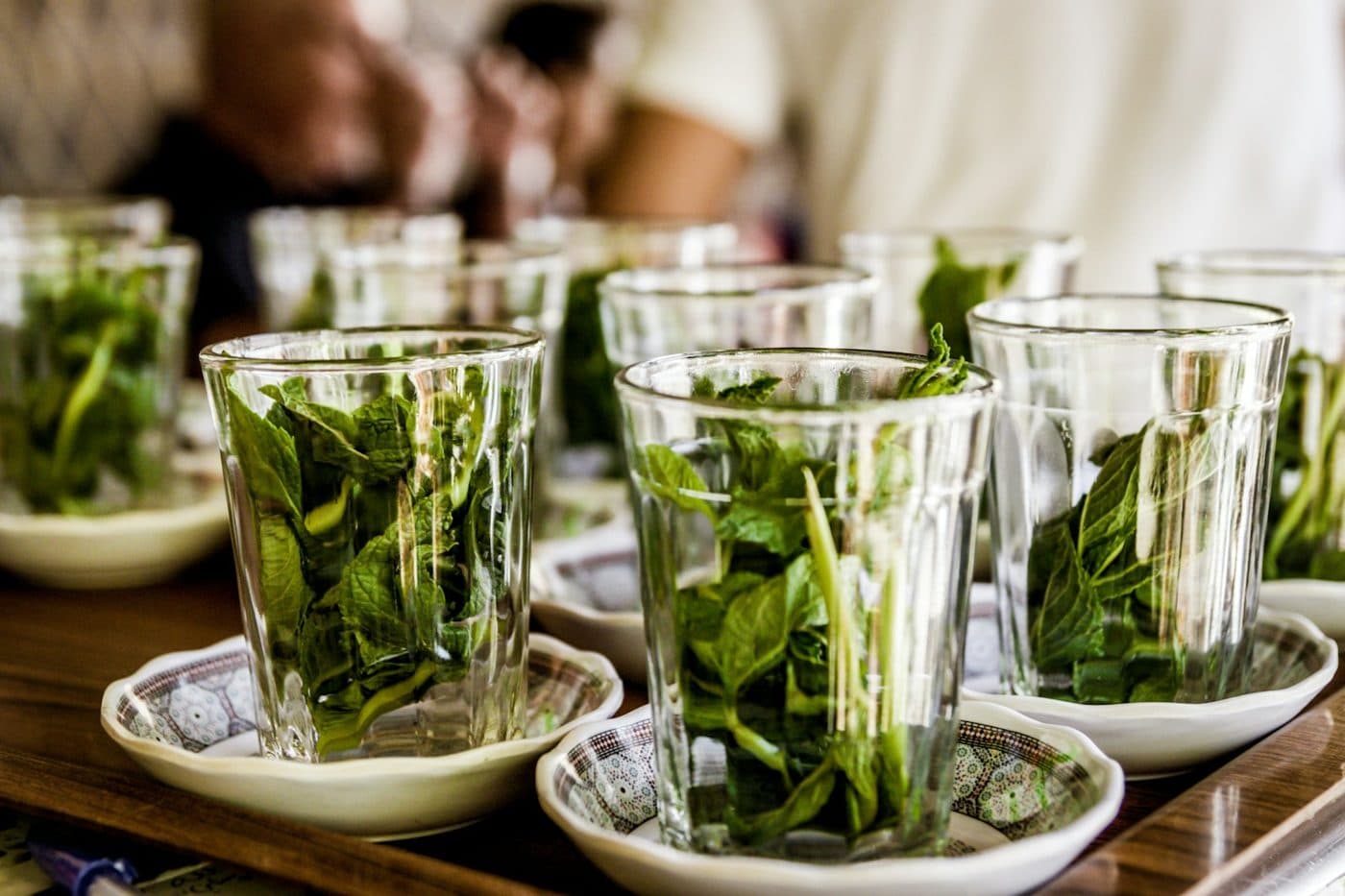 Le thé à la menthe